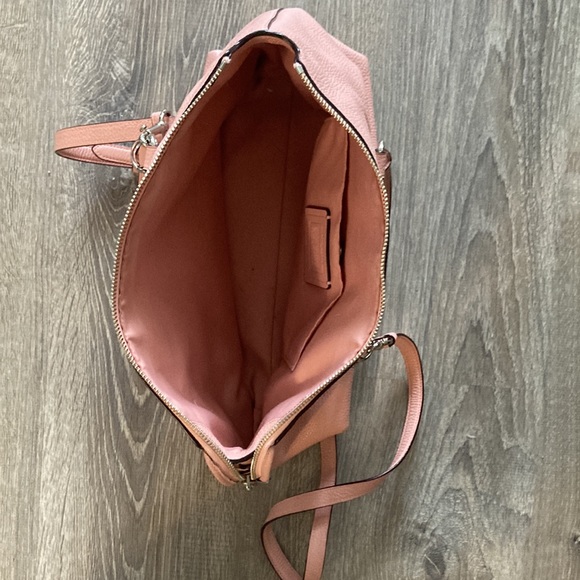 Coach Pink Pebble Leather Purse 👛 - Picture 4 of 16